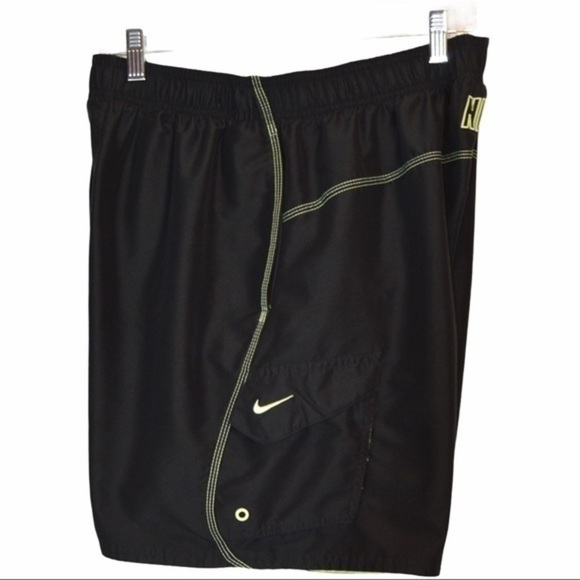 Nike Swim Trunks/Shorts, Black - Large, Pockets - Picture 9 of 10